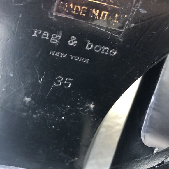 rag & bone Liam peep toe - Picture 8 of 9